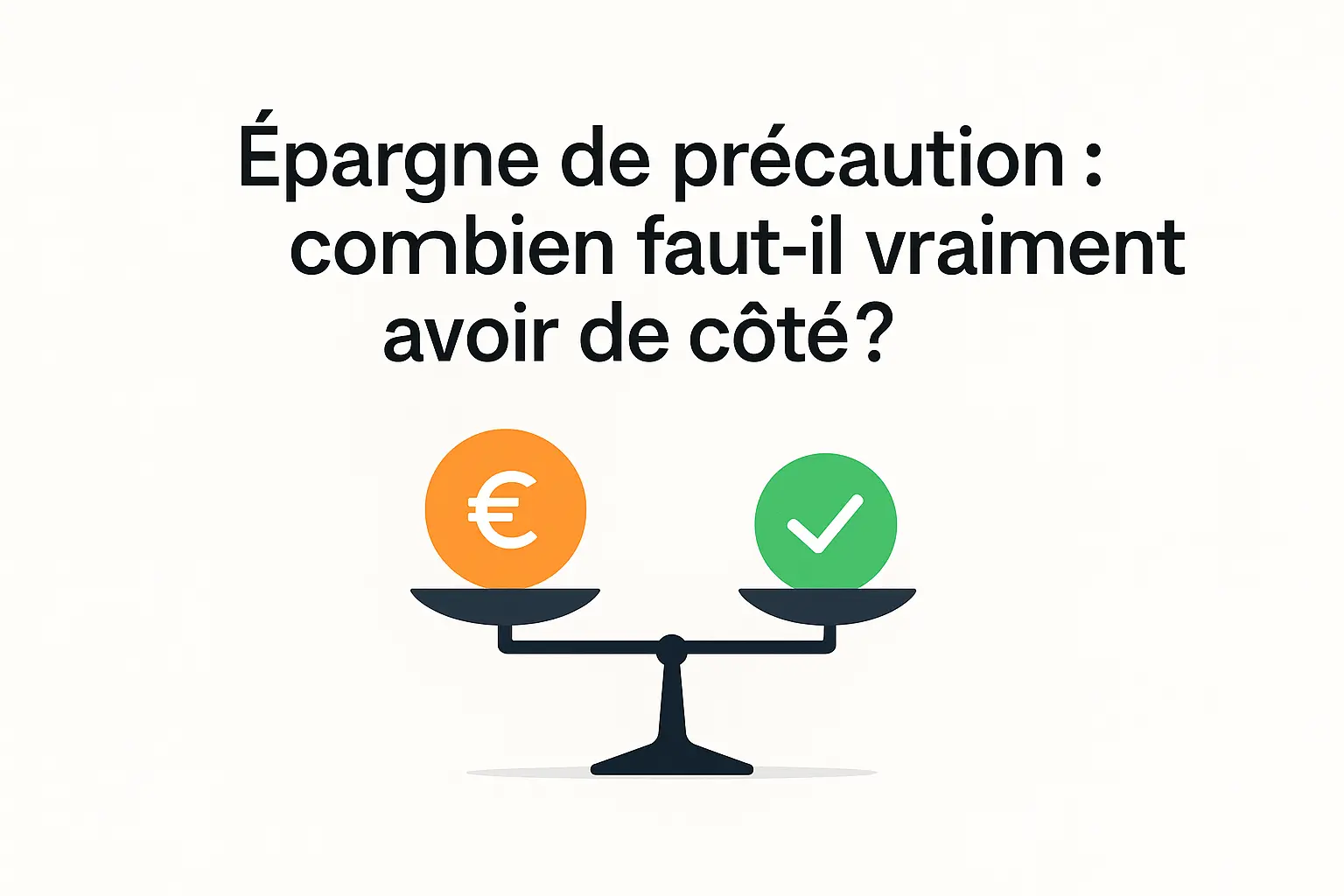Épargne de précaution : combien avoir de côté