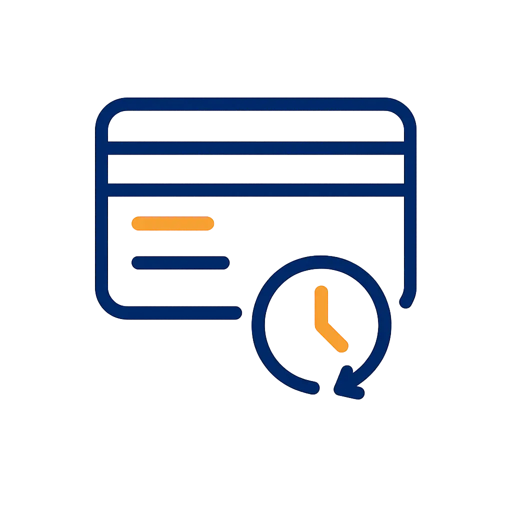 Carte à débit immédiat — visuel