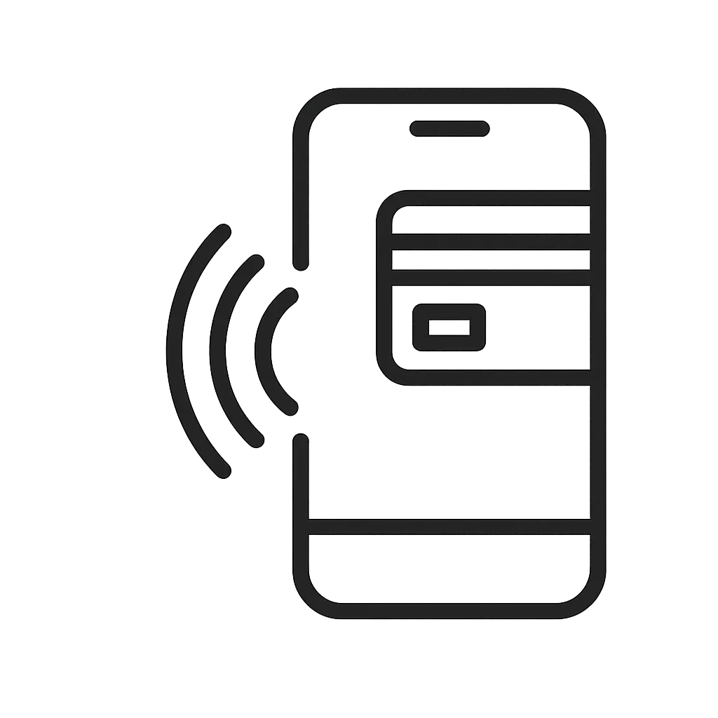 Icône paiement mobile (Apple Pay/Google Pay)